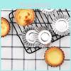 Premium Quality Iron Egg Tart Molds Simple Modern Baking Essentials
