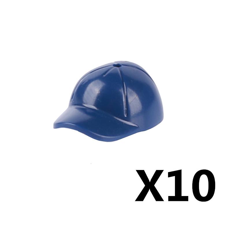 MOC Figure Soldato Città Casco Blocchi da Costruzione Accessori Cappellino da Baseball Sci Cappello da Strega Cowboy Ufficiale USA Bandito Mattoncino Giocattolo Regalo J022