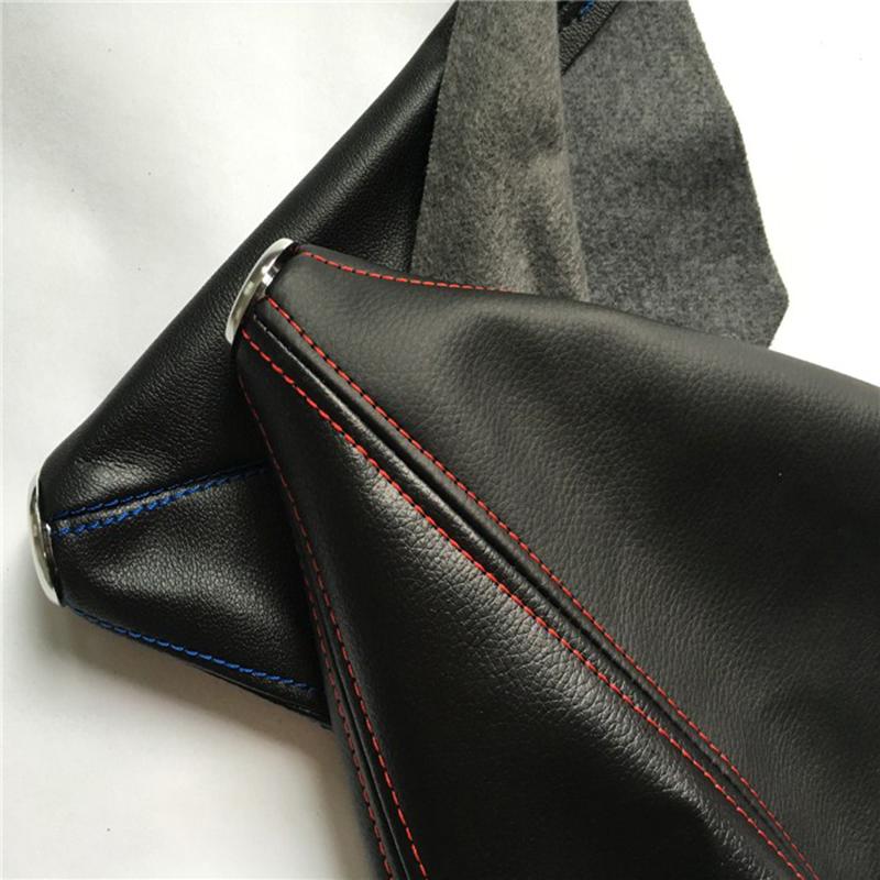 PU Leather Gear Stick Shifter Knob Cover Boot Gaiter Shift Lever Guard  Auto Universal  Manual Shift Knob Knob Shift Lever Guard
