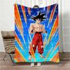 Anime Dragon Ball Son Goku Blanket All Season Cozy Parent-child Family Blanket Soft Plush Throw Blanket Bedroom Couch Outdoor