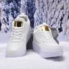 TUINANLE Women's High Top Cotton Sports Boots Winter Thick Warm Velvet Lining Sneakers Plush Shoes
