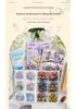 Yuezhen ZABC Zhilan Mantdi Waterproof PET Die-cut Sticker Book for Journals