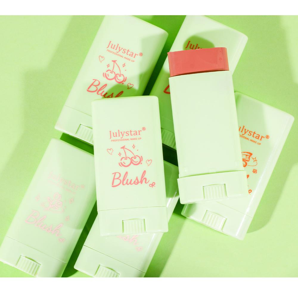Rosto Natural Matte Blush Balm Expansivo Alto Brilho Gloss e Blush Stick