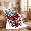 Poland Print Flannel Blanket Soft Warm Sofa Bed Throw Blanket For Home Office Bedroom