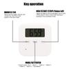 4 Grids Digital Intelligent Pills Box Elderly Patient Timing Alarm Clock Medicine Box Blue