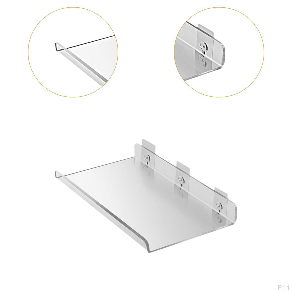 Bath Organizer Acrylic Storage Stand Accessory Fashion Makeup Display Shelf Wall Rack for Household
