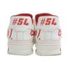 Louis Vuitton LV Trainer Line Sneakers, Leather Shoes, Men's, White X Red, Size 8 1/2, 1AAGYI, Made In 2022 Shoes 8.5 White / redUsed