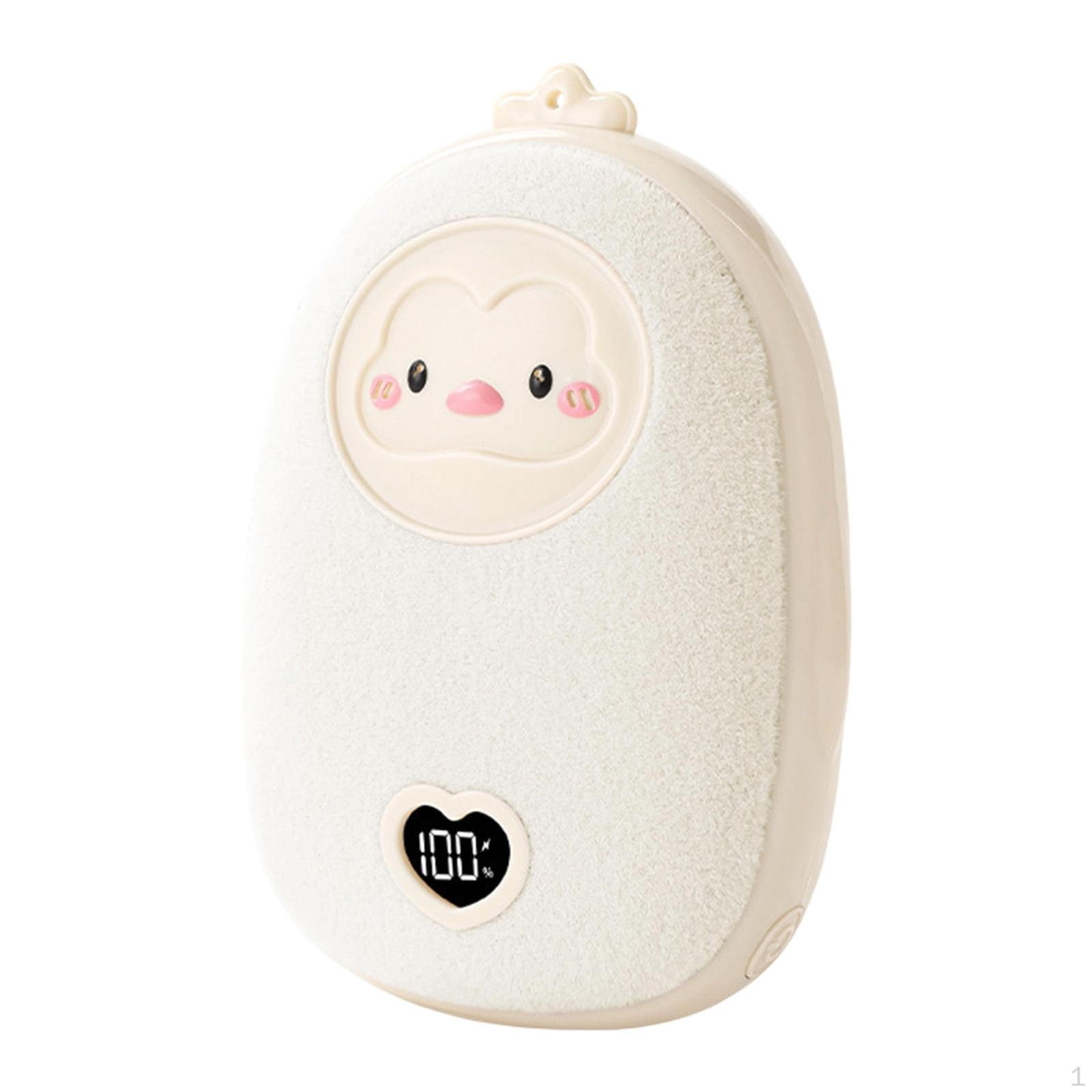

Compact And Reusable Electric Hand Warmer, Double-Sided, Fast Heating, NTC Adjustable, Three бежевый