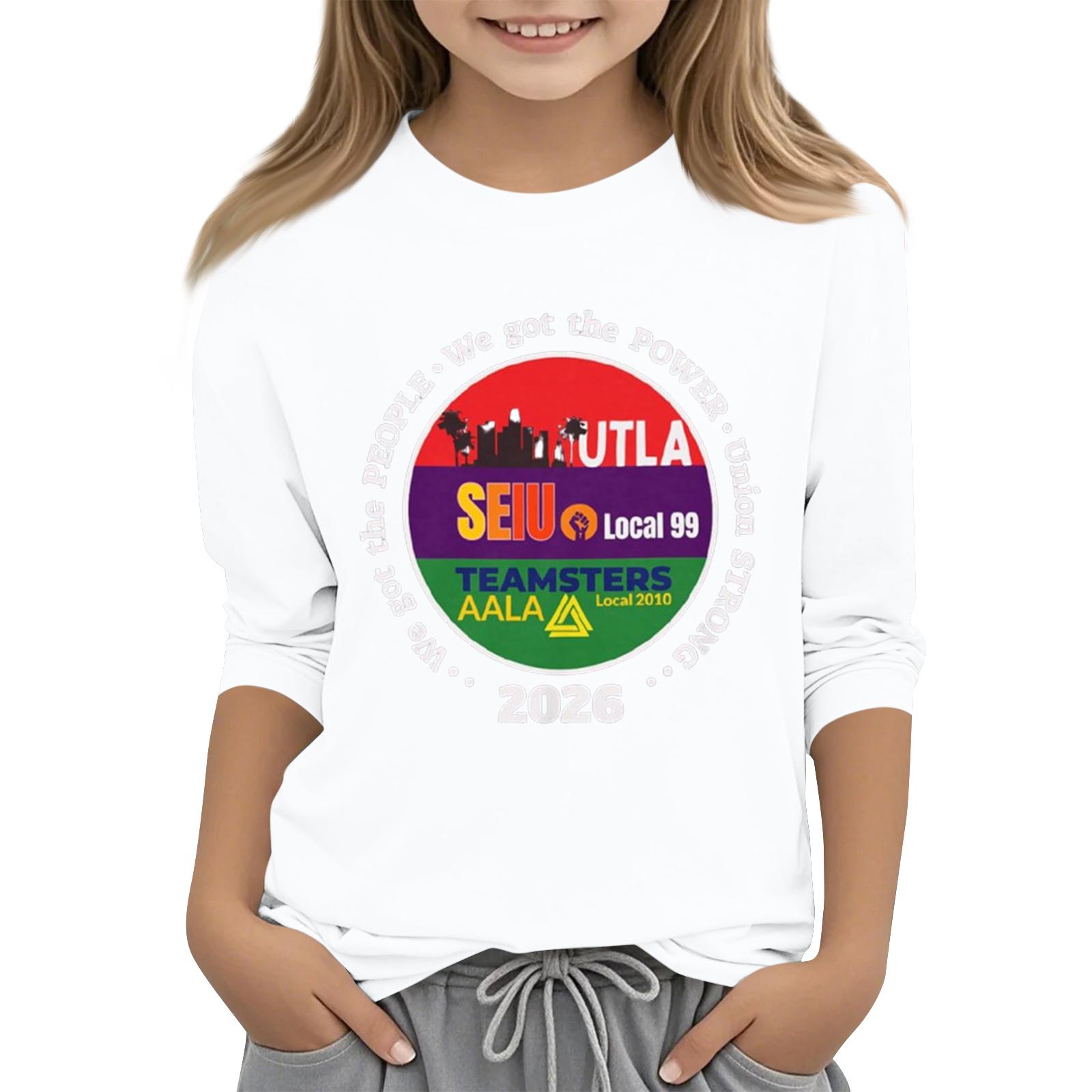 

Kids Crew Neck 3/4 Sleeve Casual T Shirt Soft Fabric Comfortable Fit Durable Stitching Suitable for Everyday Wear 110 белый