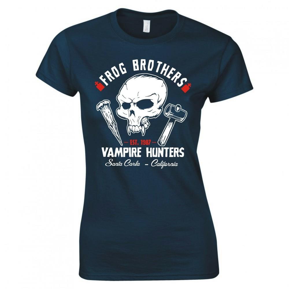Inspired By The Lost Boys Frog Brothers Vampire Hunters Skinny Fit TShirt S