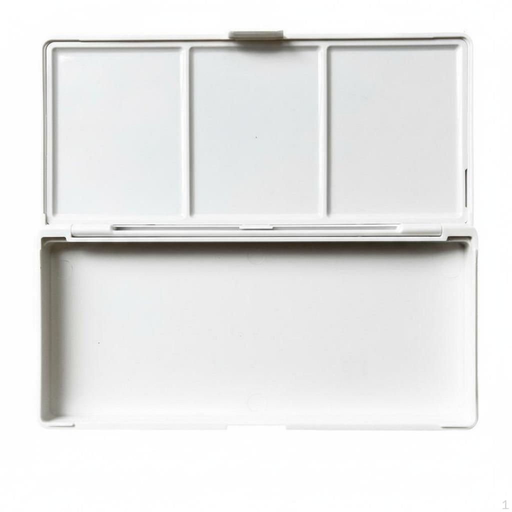 Empty Watercolor Palette Multiple Grid Options Artist's Travel Kit Compact Size Paint Pan