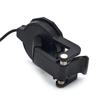 Black Clip On Pickup 6.35MM Mono Plug Violin Pickup Clip  Ukulele Mandolin Banjo Kalimba