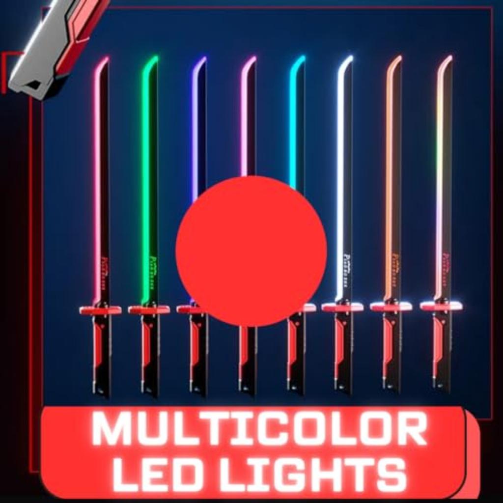 Sword With Sparks, Sword Children's Light-up Toy, 44 Cm, LED Lights And Spray Effects, Suitable For Role Play