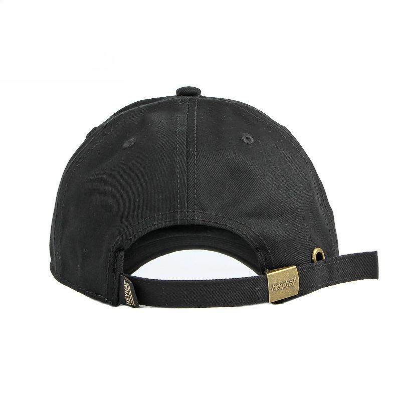 Unisex Embroidered Freedom Feather Baseball Cap Classic Curved Brim Sunshade Peaked Cap Casual Hard Top Hat for Men and Women