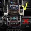 For Dodge RAM 1500 2013-2017 Red Center Console AC Radio Switch Knob Cover Trim