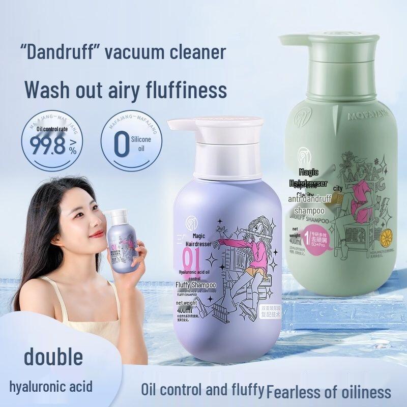 Three Magicians Deep Cleansing Anti-Dandruff Shampoo Kit