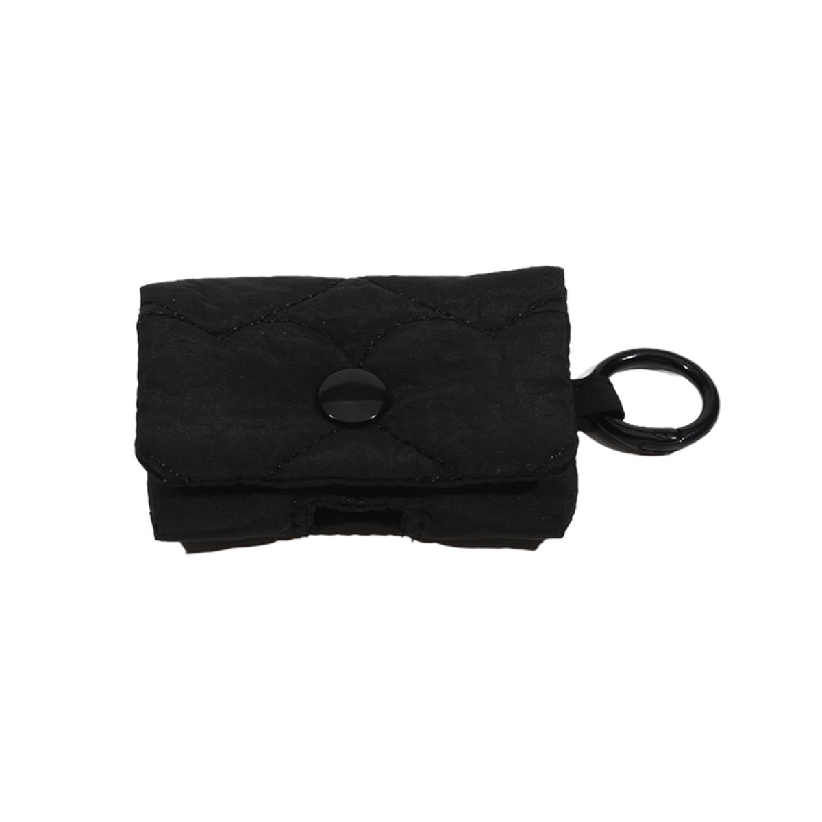 

Милый беспроводной Bluetooth чехол для хранения наушников Удобный дорожный Милые органайзеры для наушников Защитный мягкий чехол One Size чёрный