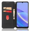 TCL 40SE Leather Phone Case: Magnetic 3D Texture, Card Slot, Stand Function, Wallet Style
