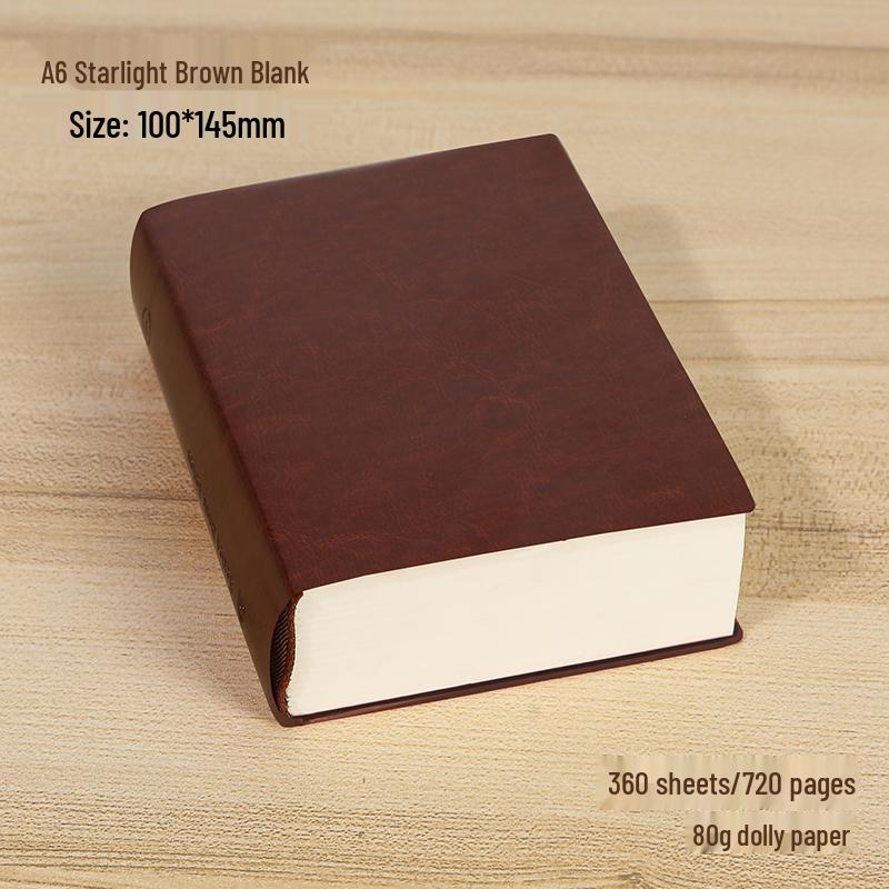 Verdicktes A6 Blanko Skizzenbuch für Schüler – Kleines, einfaches Zeichen-/Tagebuch