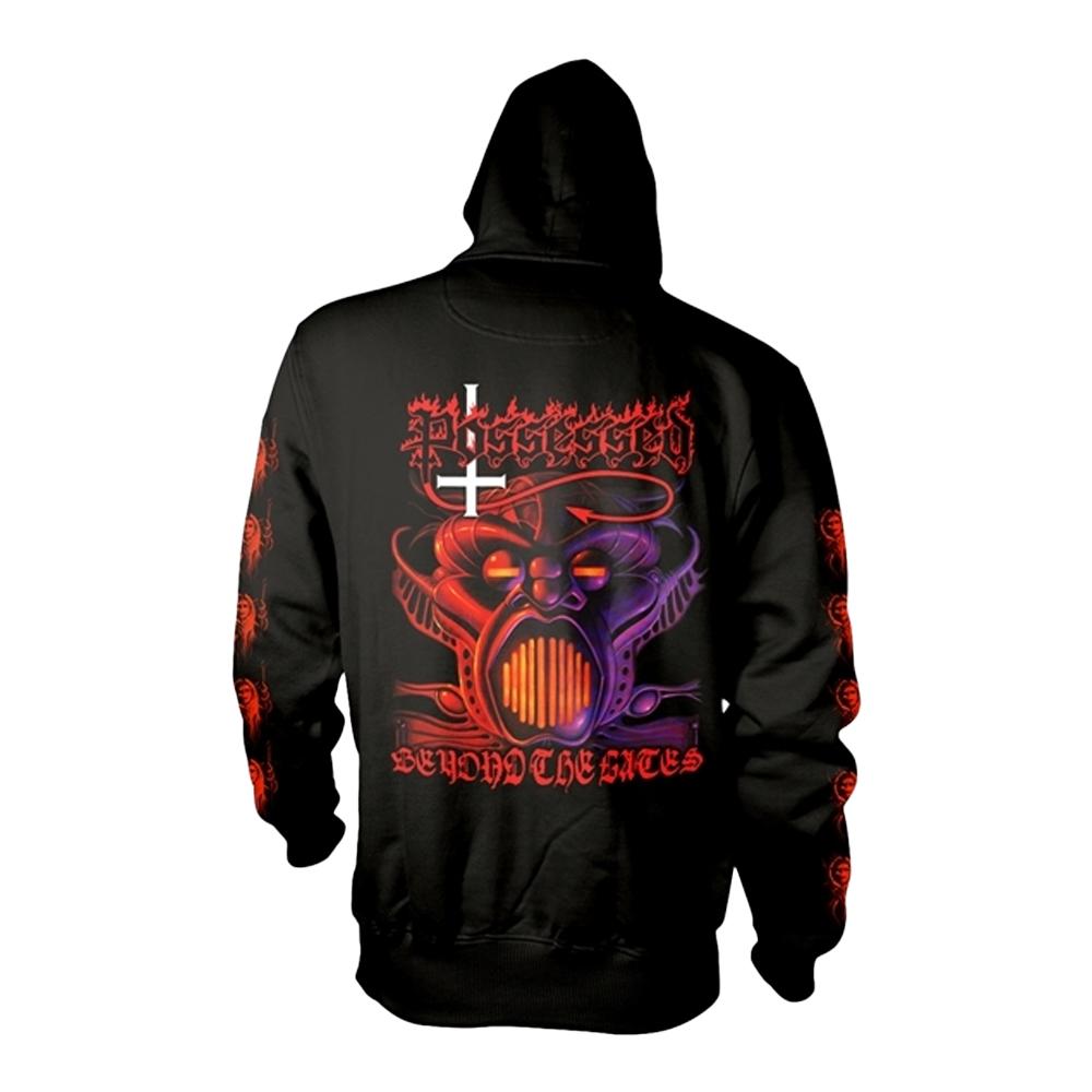Possessed Unisex Adult Beyond The Gates Back Print Hoodie