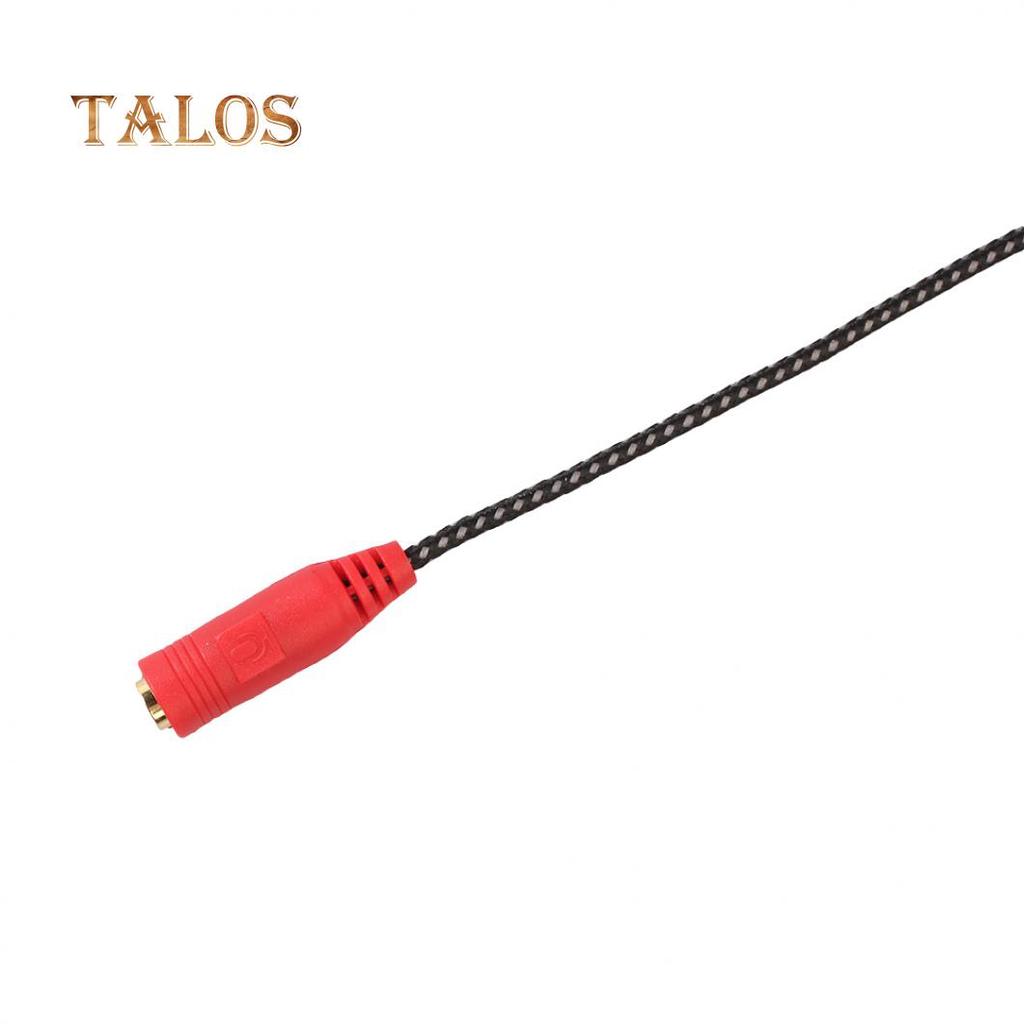 3.5mm Male to 2 Female Jack Audio Mic Headset Splitter Adapter Cable Convertor Computer Gadgets