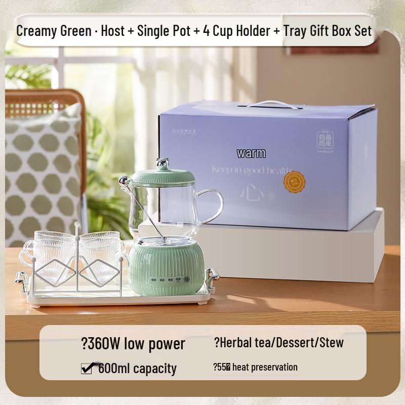 Wow Multifunctional Mini Glass Teapot: Automatic & Convenient for Home and Office