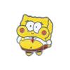 Cute Chubby Enamel Pins Squidward Tentacles & Patrick Star Brooch Badge for Backpack Collar Lapel Fashionable Jewelry Accessory