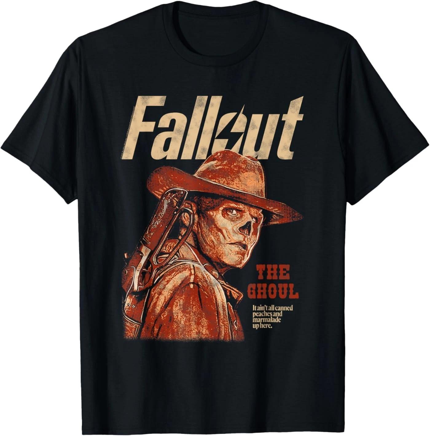 

Футболка с силуэтным портретом Гуля из телесериала Fallout S