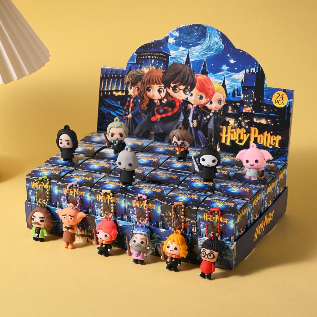 Harry Potter Series 24 Mini Box Blind Keychain & Pendant Toys for Boys & Girls
