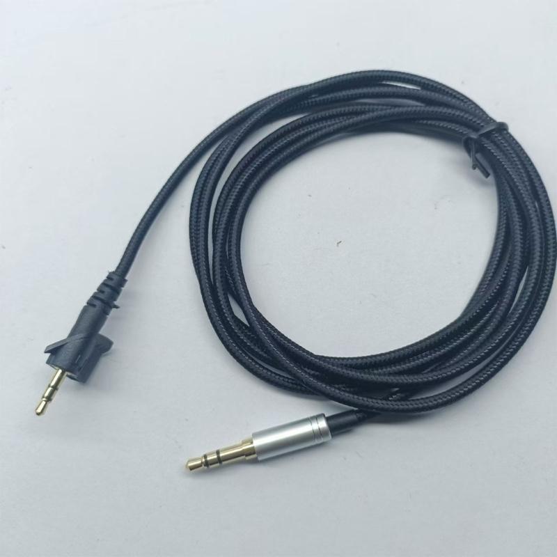 4.9ft Weaving Cable for AE2 Headphone with Inline Control Replacement Headset Wire Connection Line