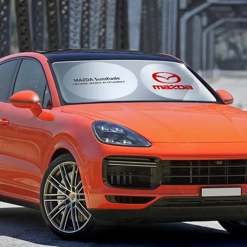 2025 Tenda Parasole Calda per Parabrezza Auto Telo Protezione Solare per Mazda 3 CX5 MX3 MX5 RX8 RX7 MX3 MX5 CX9 CX7 Atenza Axela Protege