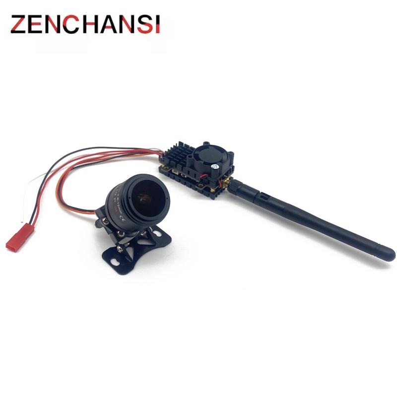 Over 10km FPV Suit 5.8G 48CH 2000mW FPV Wireless VTX Transmitter and 2.8-12mm Adjustable Camera 1000TVL for Long Range FPV Drone