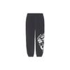 Li Ning X Star Wars Collaboration Letter Print Cuffed Loose Breathable Knitted Sports Pants Men Pants Black AKLTB47-1