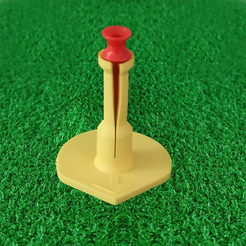 Golf Rubber Tees Golf Opening Shape Rubber Tees Driving Range Golf Tees Holder for Indoor Outdoor Backyard Home Durable