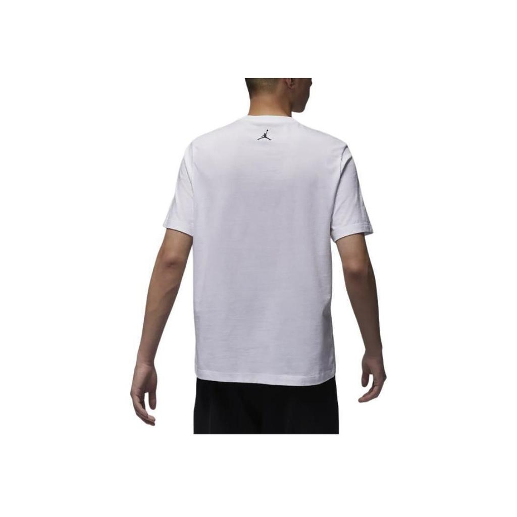 Jordan J Sprt Wm Df Ss Tee Letter Print Crew Neck Short Sleeve T-Shirt Men Tops White FZ1926100