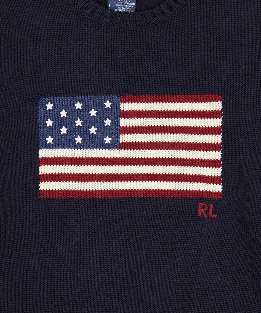 POLO RALPH LAUREN Iconic Flag Sweater - Blue