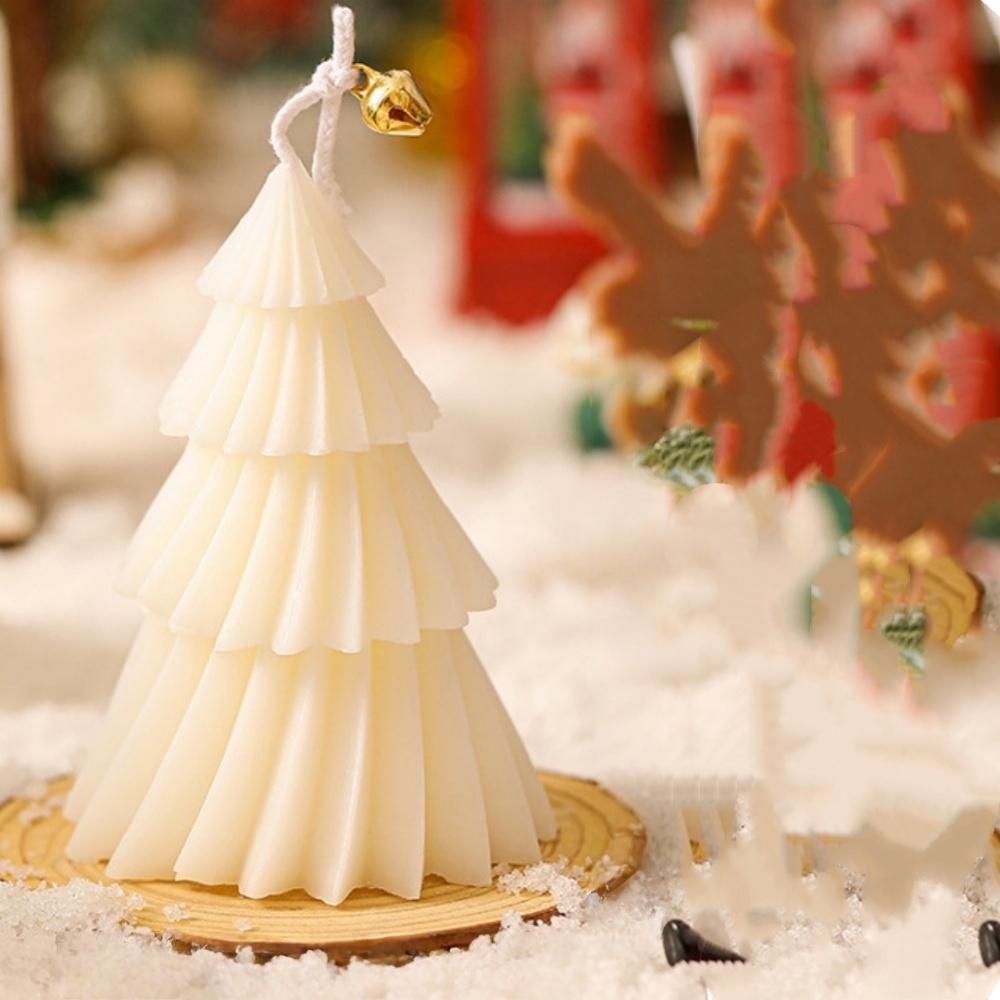 

1 шт. 6x8,8 см Рождественская елка Ароматерапевтические свечи, Используются для Рождества Нового года Ароматерапевтическая свеча Подарок Украшение Орнаменты 8.8cm