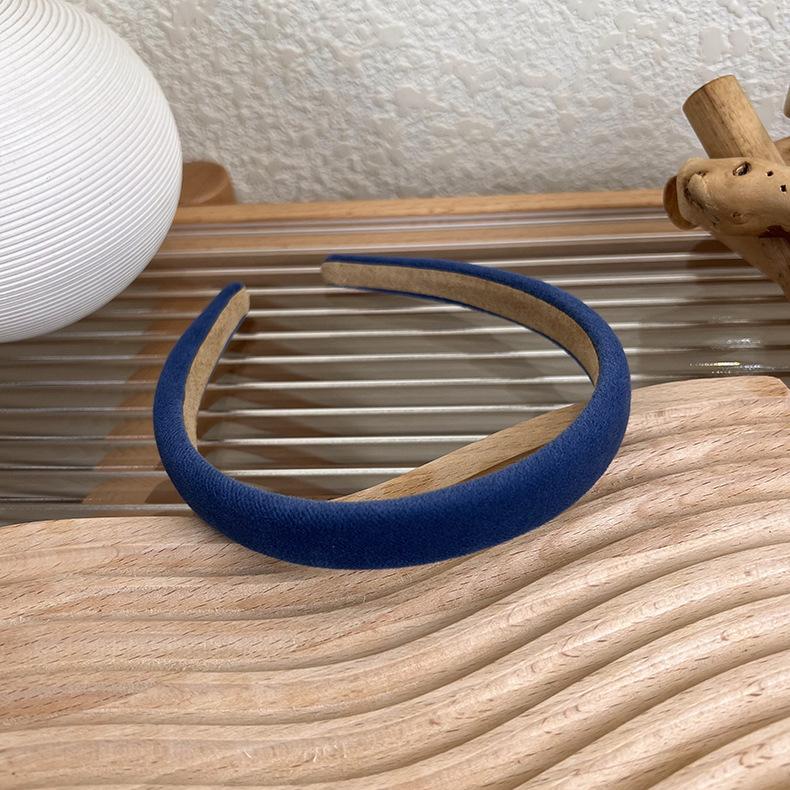 

UXSL Ретро Вельветовые Тонкие Повязки на Голову для Женщин Девушек Однотонные Простые Повязки для Волос Эластичный Ободок для Волос Украшение Модные Аксессуары для Волос