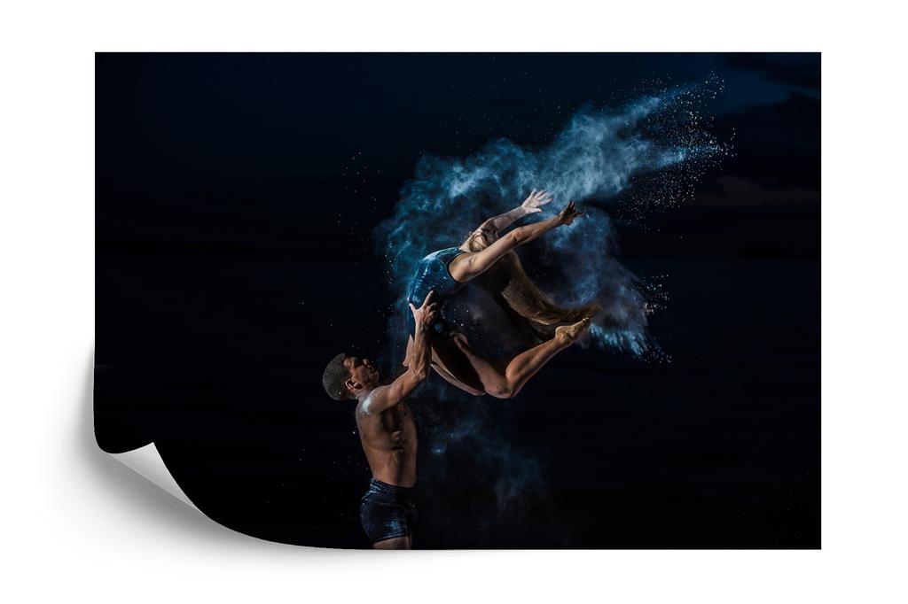 Photomural Contemporary Dancers Structural Vinyl 254x184