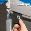 4Pcs RV Camping Awning Hooks S Clips RV Tent Hangers Light Hangers with Holes for Hang Out Clothes Caravan Camperb Accessories