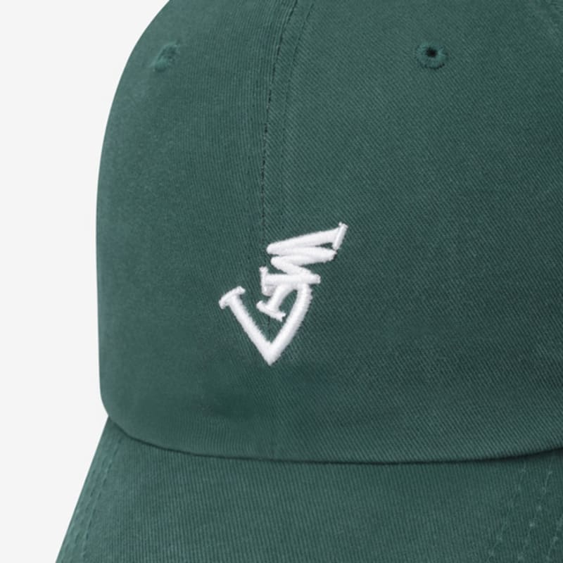 LUVM LOGO VINTAGE BALL CAP_GREEN