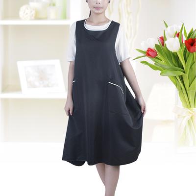 Salon Hair Stylist Apron With Pockets Professional Black