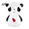 Decorative Coin Bank Clear Panda Piggy Cash Bank Plastic for Kids Money Saving Jar Box Decoration