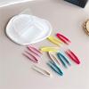 Pack Of 10 Colorful Lens Removing Tweezers with Container Box For Secure Contact Lenses Protections Everyday Travel Use