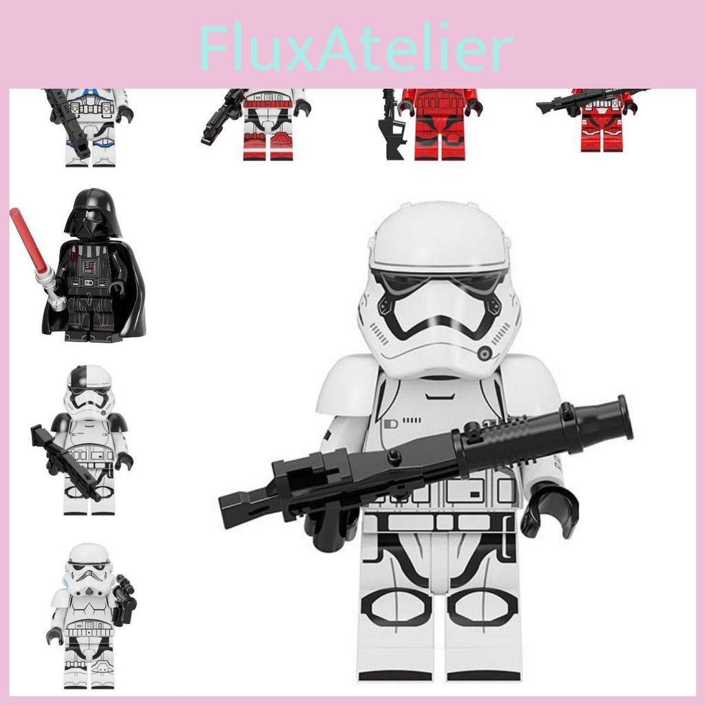 Blocks Minifigures Buliding Bricks Figures Stormtrooper Darth Vader