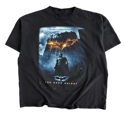 NY 2008 The Dark Knight Batman T-shirt Storlek S-5XL Film Reklam Återtryck Unisex T-shirt
