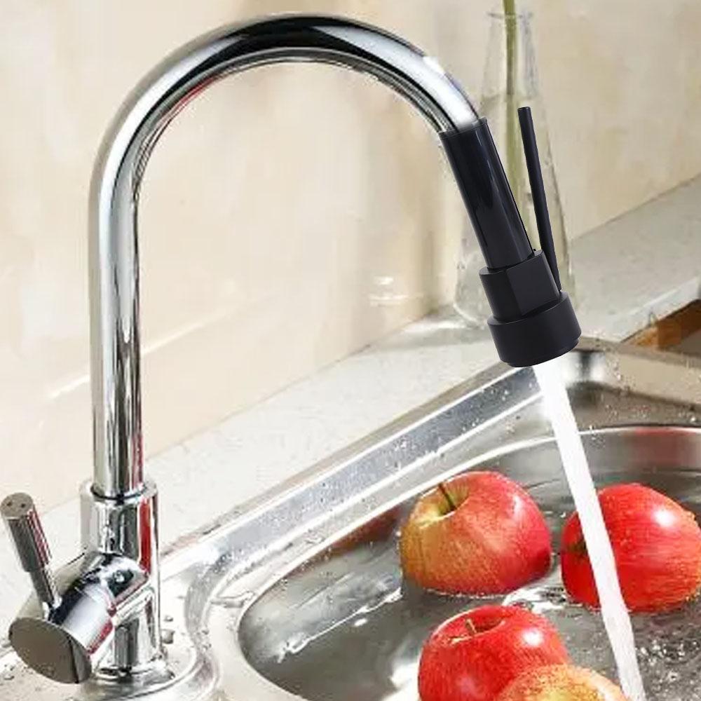 Handheld Spring Faucet Plastic Pull Out Spray Head Kitchen Faucet  Kitchen Spout Head