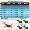 Waterproof Dog Coat with Hood Reflective Winter Pet Jacket Warm Windproof Fleece Lined Dog Clothes for Large Medium Dogs