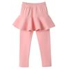 Children's Clothing Spring and Autumn New Style Girls' Leggings Korean Style Elastic Outer Trousers Fashionable Ruffled Culottes