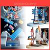 Giocattolo Puzzle Costruzioni Razzo Shenzhou per Bambini Materiale ABS Resistente Design Intricato